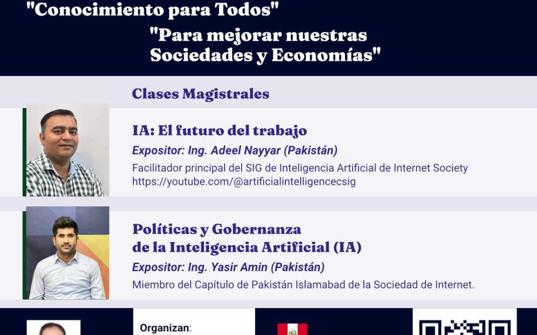 IA: Conocimiento para todos. Para mejorar nuestras sociedades y economías.